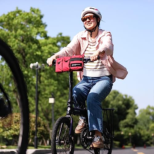 Red Bike Handlebar Bag O800