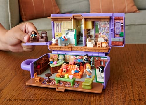 Compact Playset with 6 Character Dolls & 9 Accessories, Coffee Cup Exterior W350