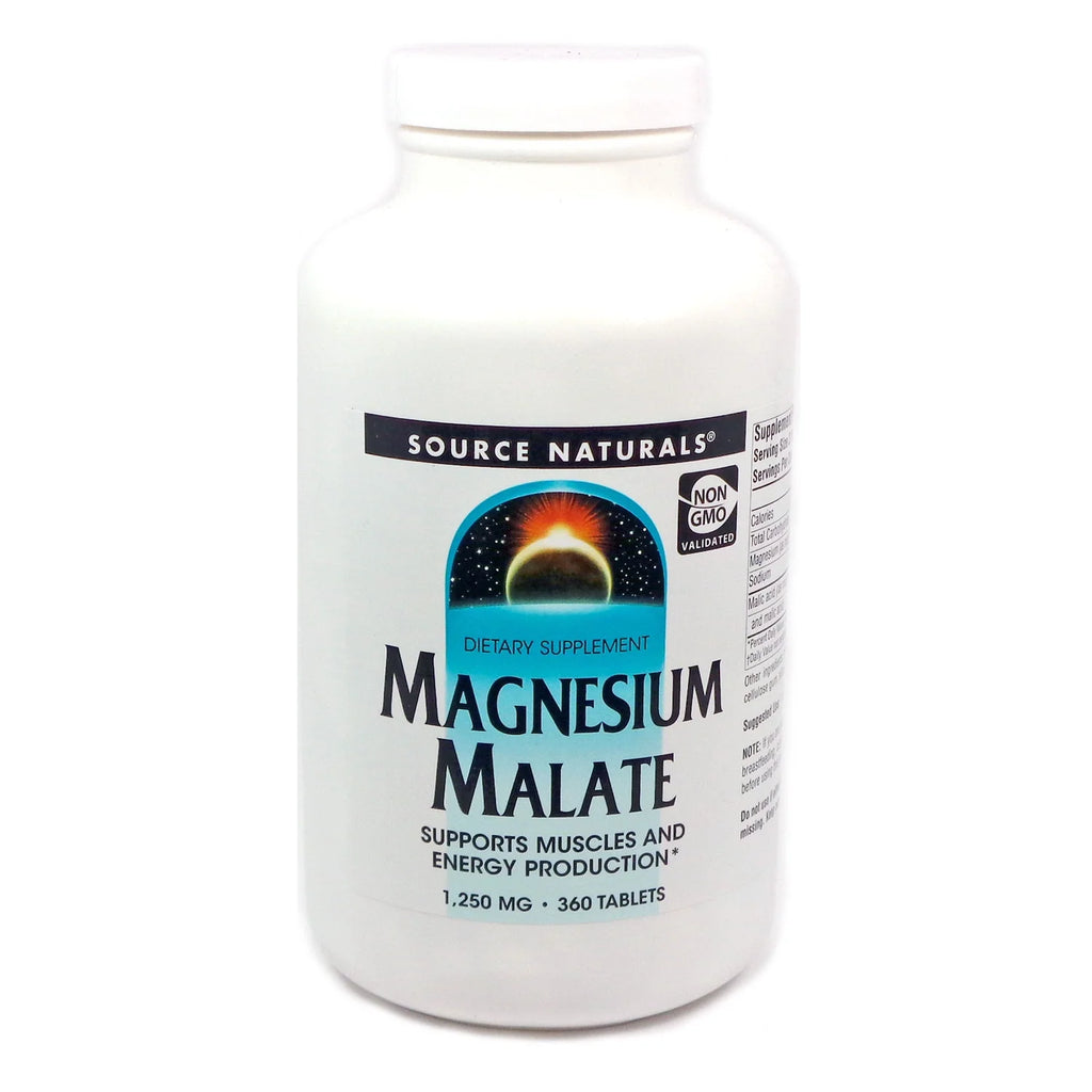 Magnesium Malate 1250 mg 360 Tablets K812867