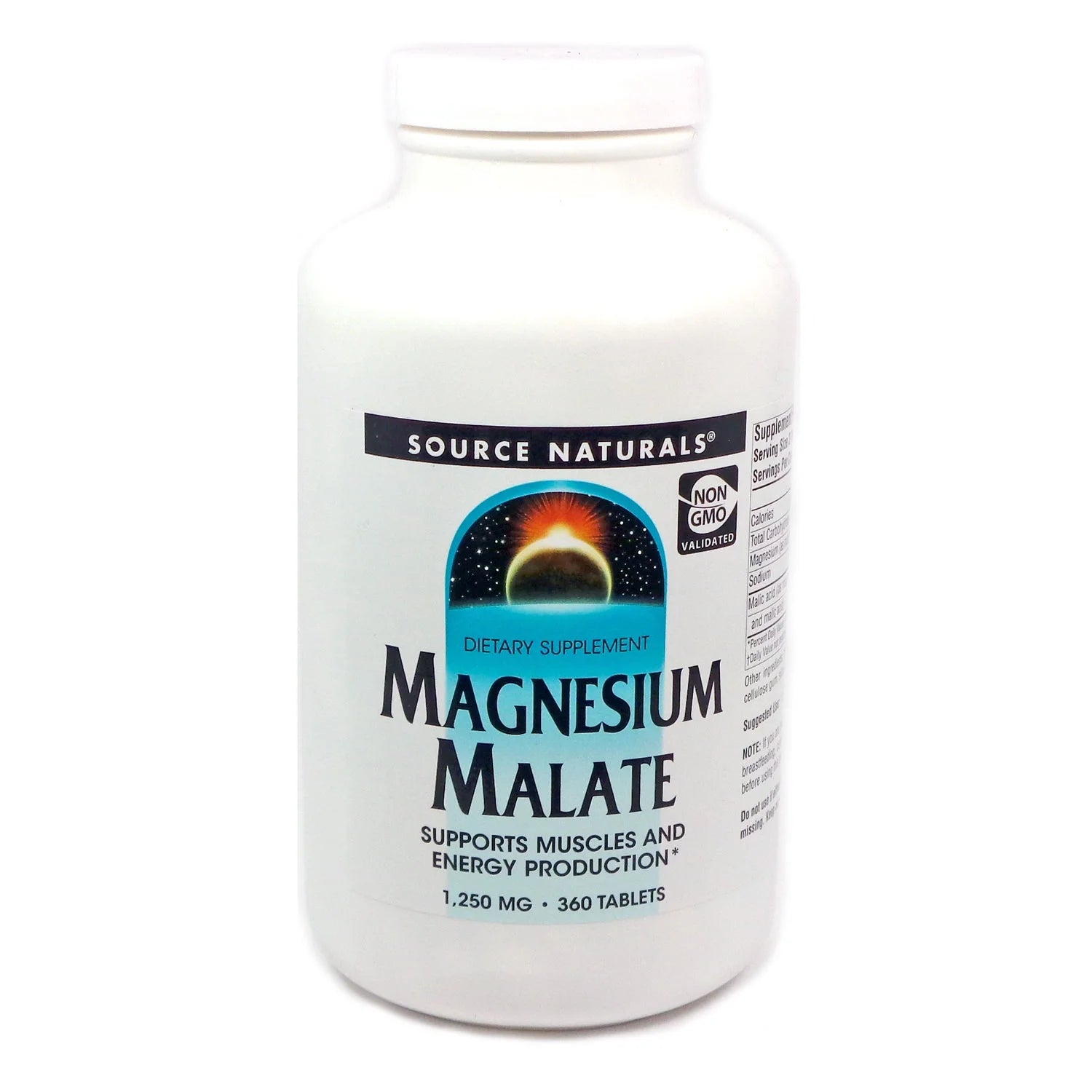 Magnesium Malate 1250 mg 360 Tablets K812867