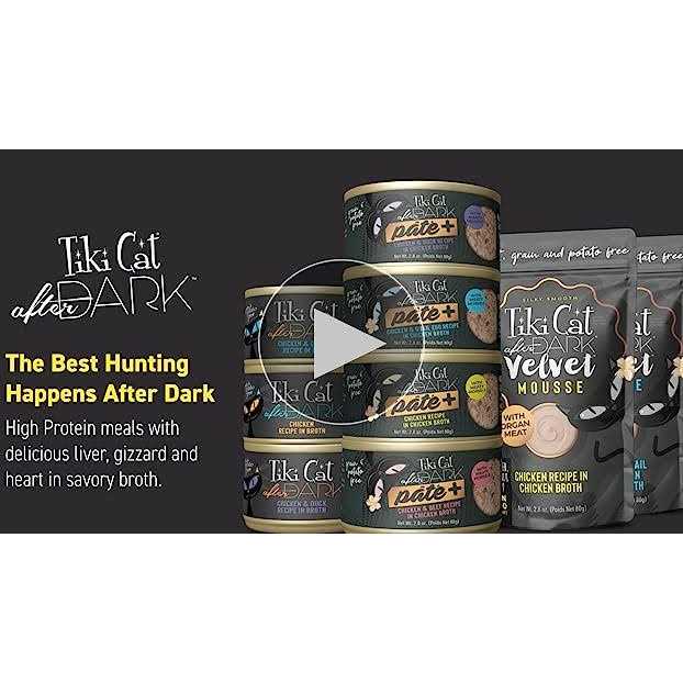 Tiki Cat After Dark Variety Pack Canned Cat Food W502921