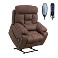 Oversized Power Lift Recliner Chair with Heat and Massage I56609