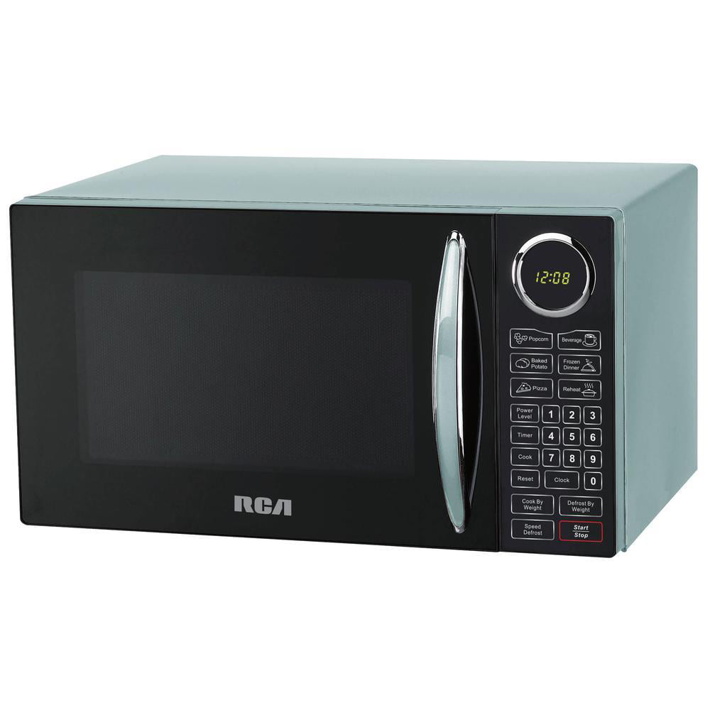 0.9 cu. ft. Countertop Microwave in Blue G714