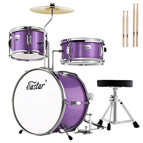 3-Piece 14 inch Junior Drum Set with Bass Tom Snare Drum M73938