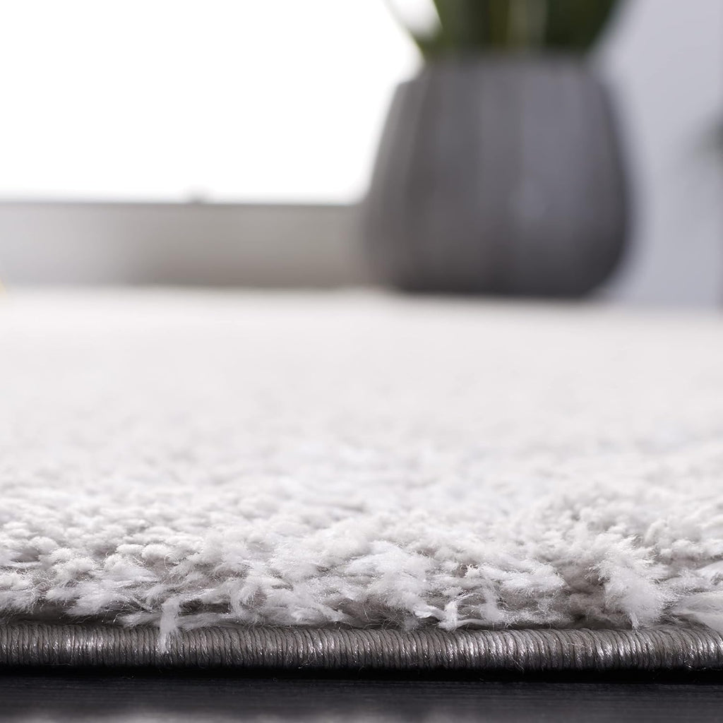 Light Grey 8' x 10' Shag Area Rug X985