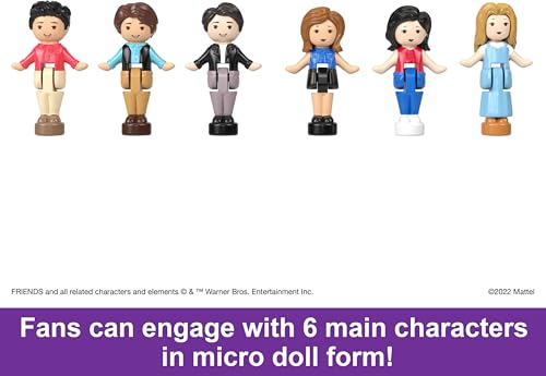 Compact Playset with 6 Character Dolls & 9 Accessories, Coffee Cup Exterior W350