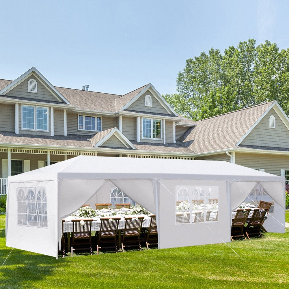 10'x30' Outdoor Waterproof Party Tent with 8 Removable Sidewalls F879092