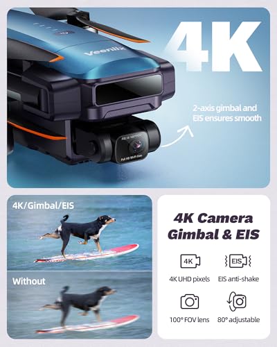 6K Camera Drone with 3-Axis Gimbal Y318602