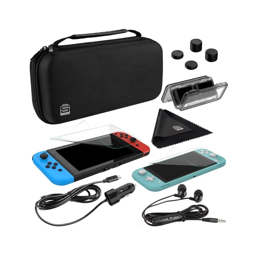 Nintendo Switch OLED Console White with New Super Mario Bros. U Deluxe, Screen Cleaning Cloth Bundle V291