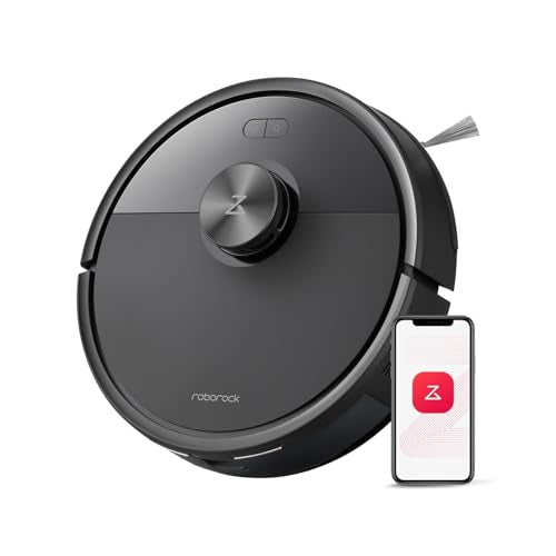 Robot Vacuum with Self-Empty Dock, 5500 Pa Suction, DuoRoller Brush, LiDAR Navigation V396830