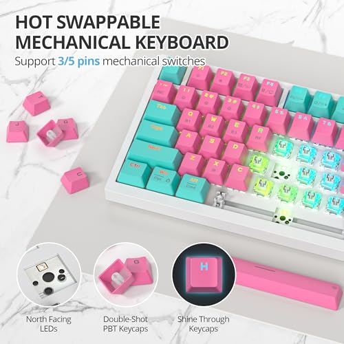 Wireless Creamy Mechanical Keyboard V517851