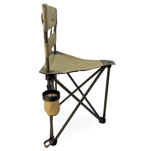 Black Tripod Hunting Stool with Steel Frame G44642
