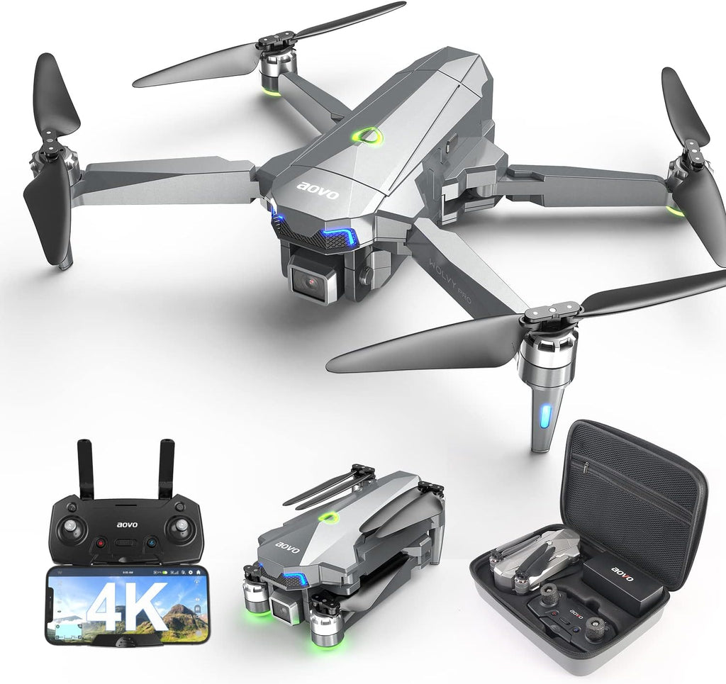 4K Drone with Camera, 30 Minutes Flight Time, GPS Return Home, Brushless Motor I359