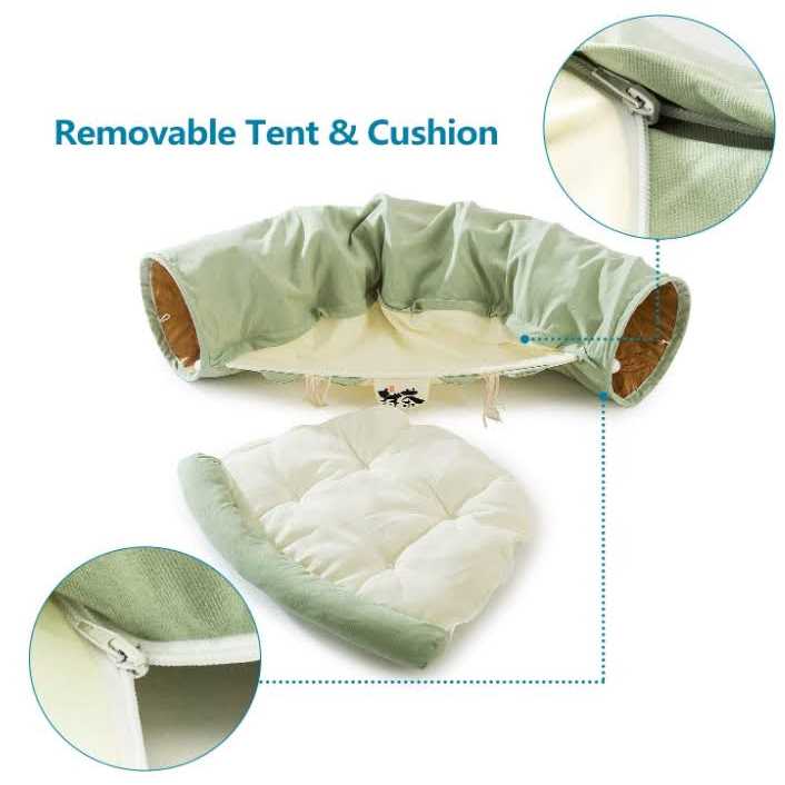 Collapsible Cat Tunnel Bed F301823