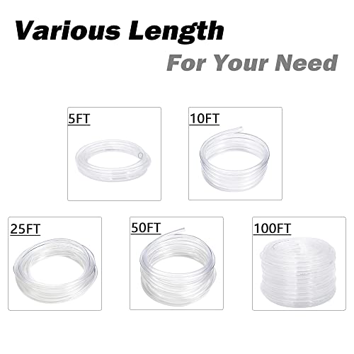 Clear Tubing With 2 Stainless Clamps X5884
