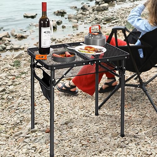 Silver 32”x32” Aluminum Folding Grill Table Q560