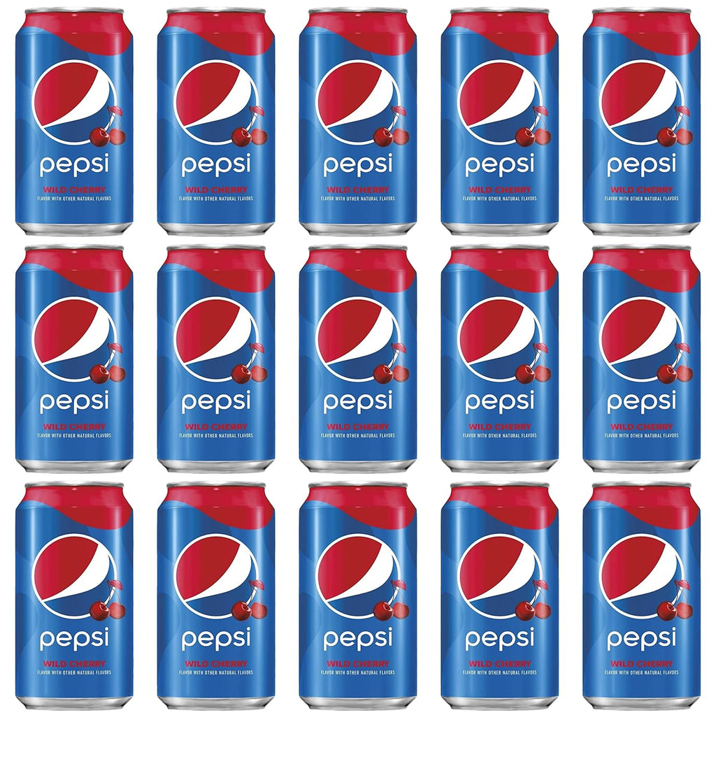 15 cans 12 fl oz Wild Cherry B4571