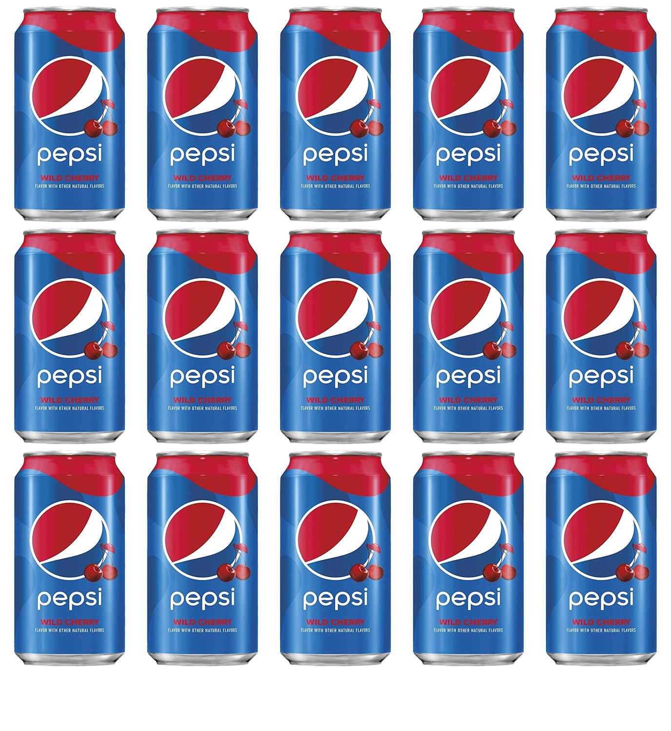 15 cans 12 fl oz Wild Cherry B4571