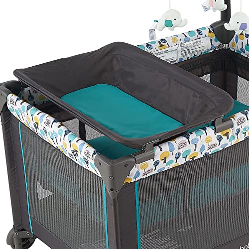 Portable Baby Playpen with Detachable Bassinet and Changing Table D115831