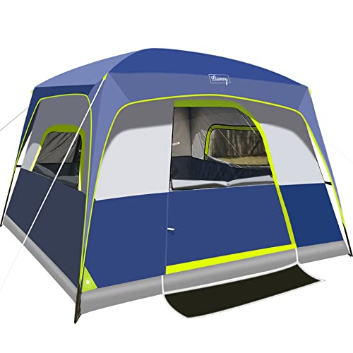 6-Person Instant Cabin Tent with Rainfly B9555