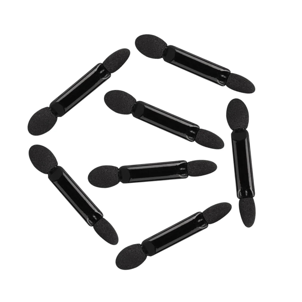 200 Pcs Black Double Head Eyeshadow Brush Set D2102