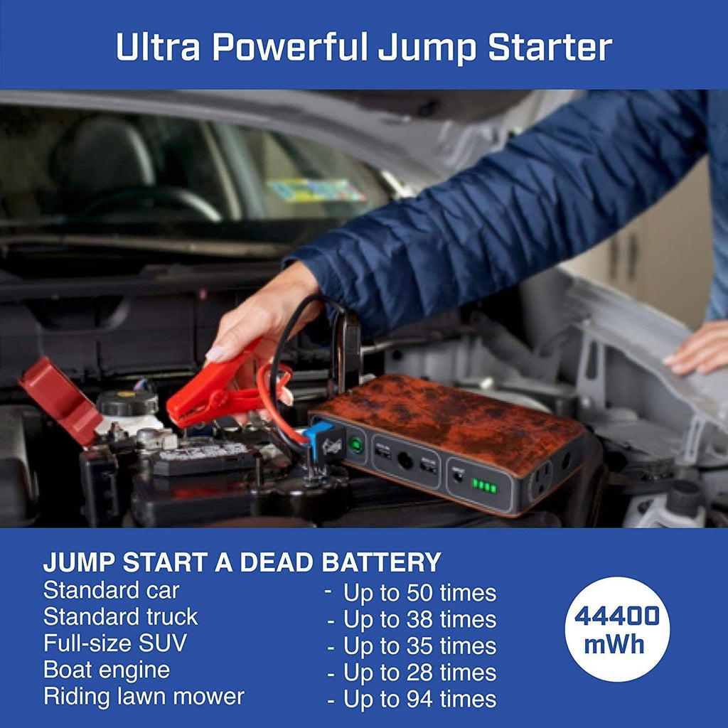 Rose Gold Wireless Phone Charger & Car Jump Starter S5055
