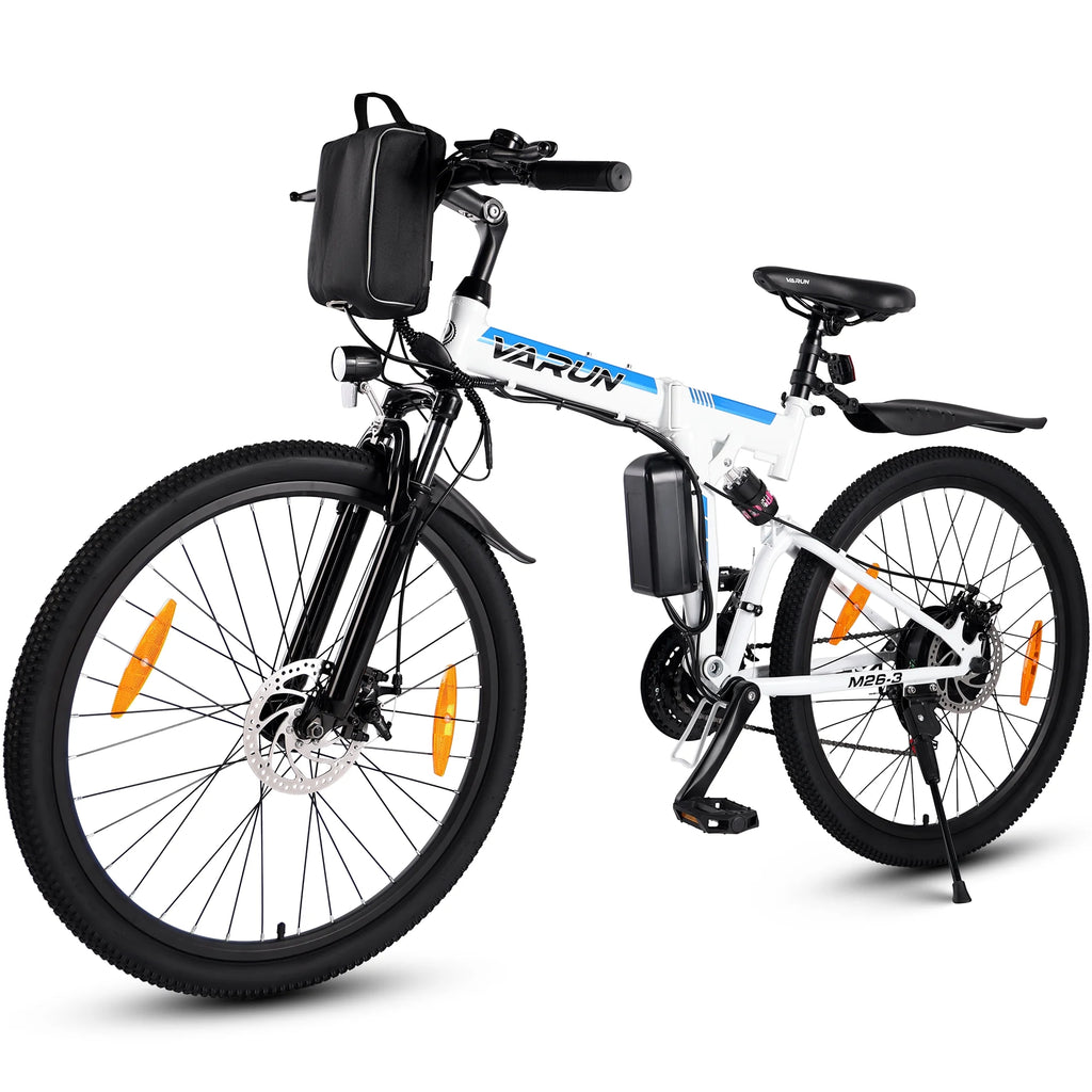 Electric Bike 750W Motor 48V Removable Battery 21-Speed Gears Dual Hydraulic Suspension N2107