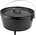 12" Deep Camp Dutch Oven, Black I797918