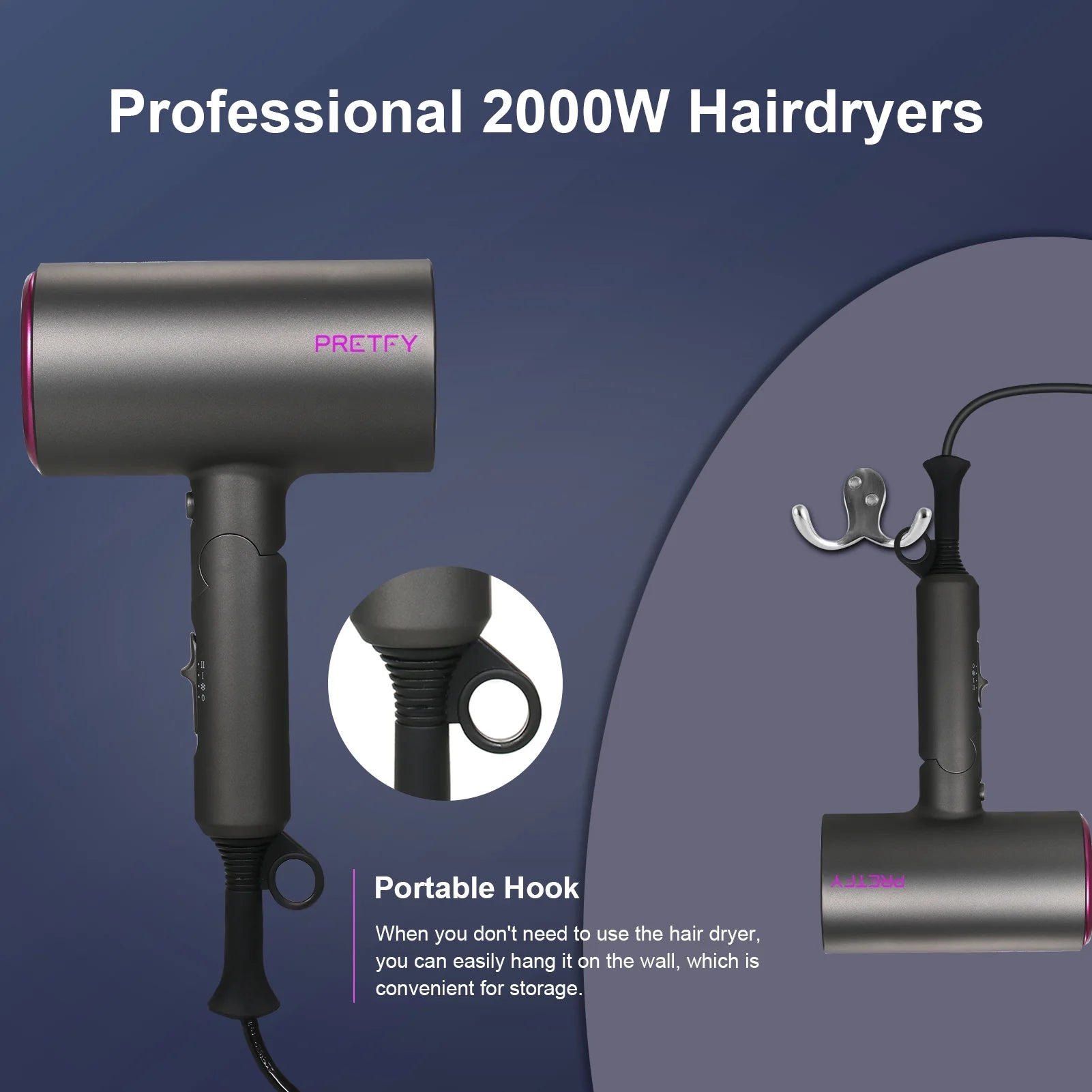 2000W Hair Dryer U817