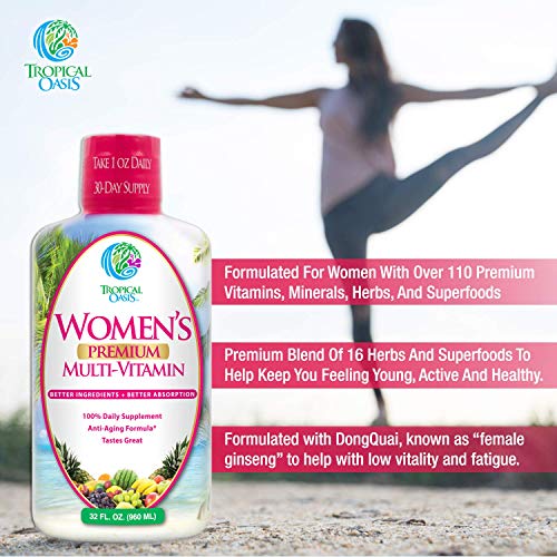 Liquid Multivitamin for Women, Sugar Free, 32 Serv B890441