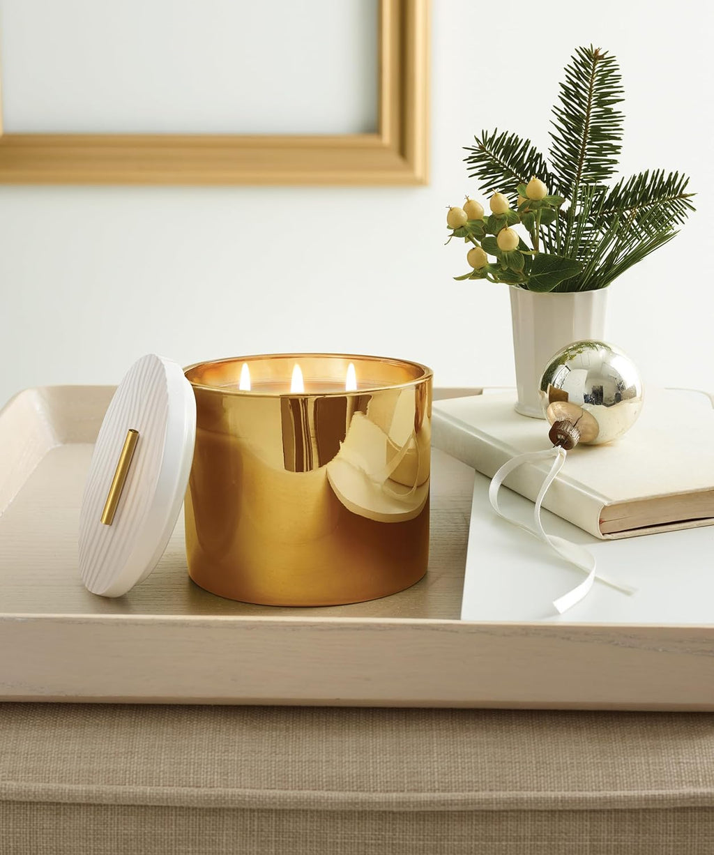 Gilded Gold 3-Wick Scented Candle (17 oz) H49848