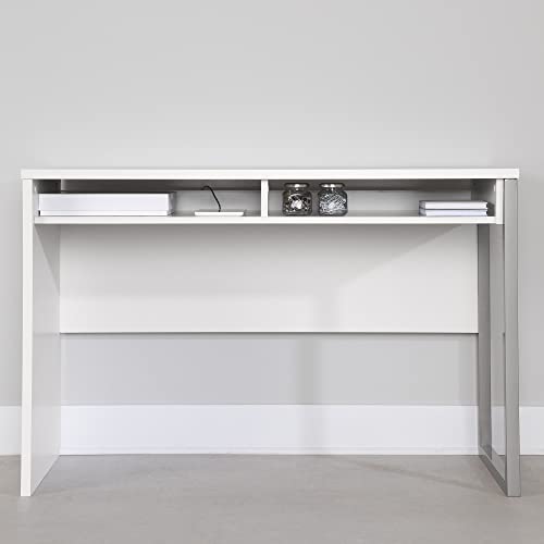 Pure White Metal Desk O166