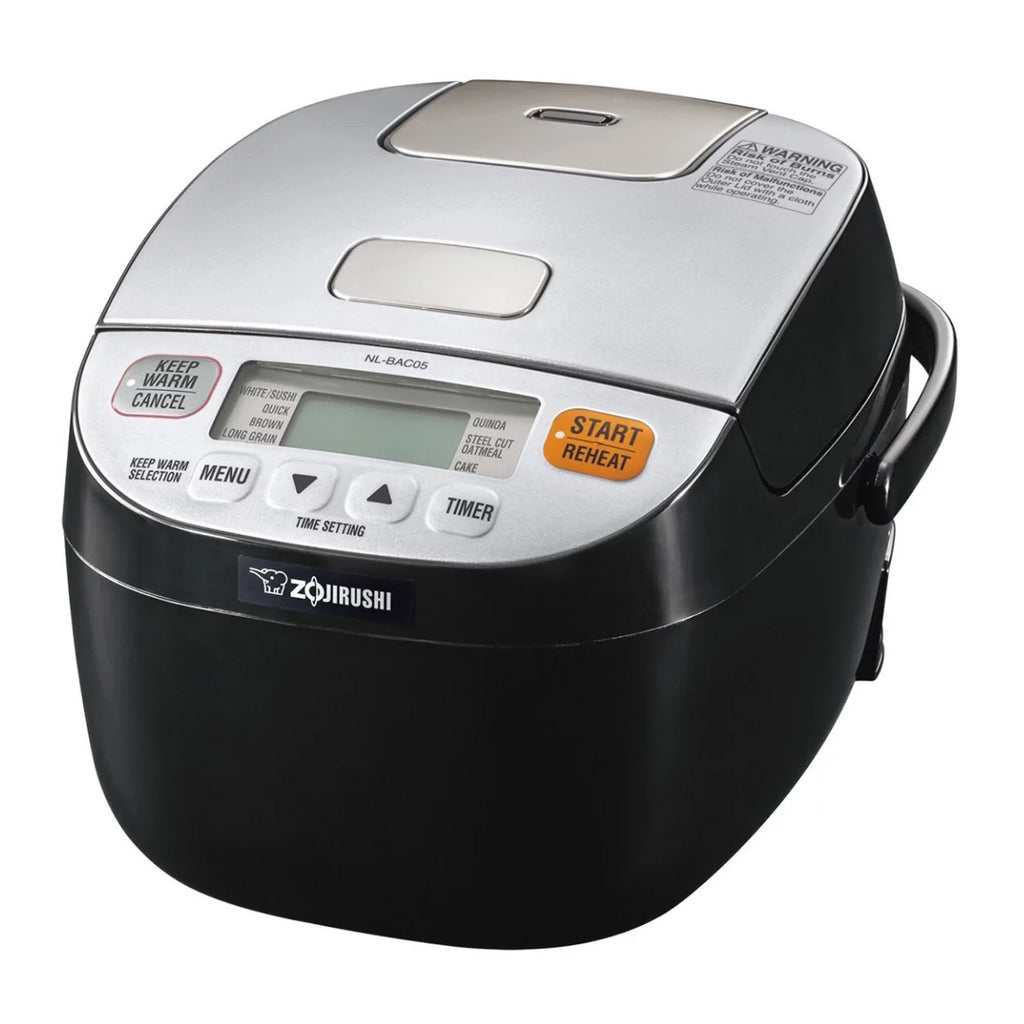3-Cup Silver Black Rice Cooker and Warmer V482