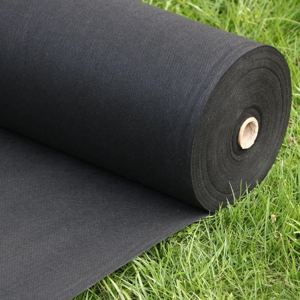 Heavy Duty Weed Barrier Garden Fabric Roll 1.8 oz 3 Ft X 300 Ft Pack of 2 K8541