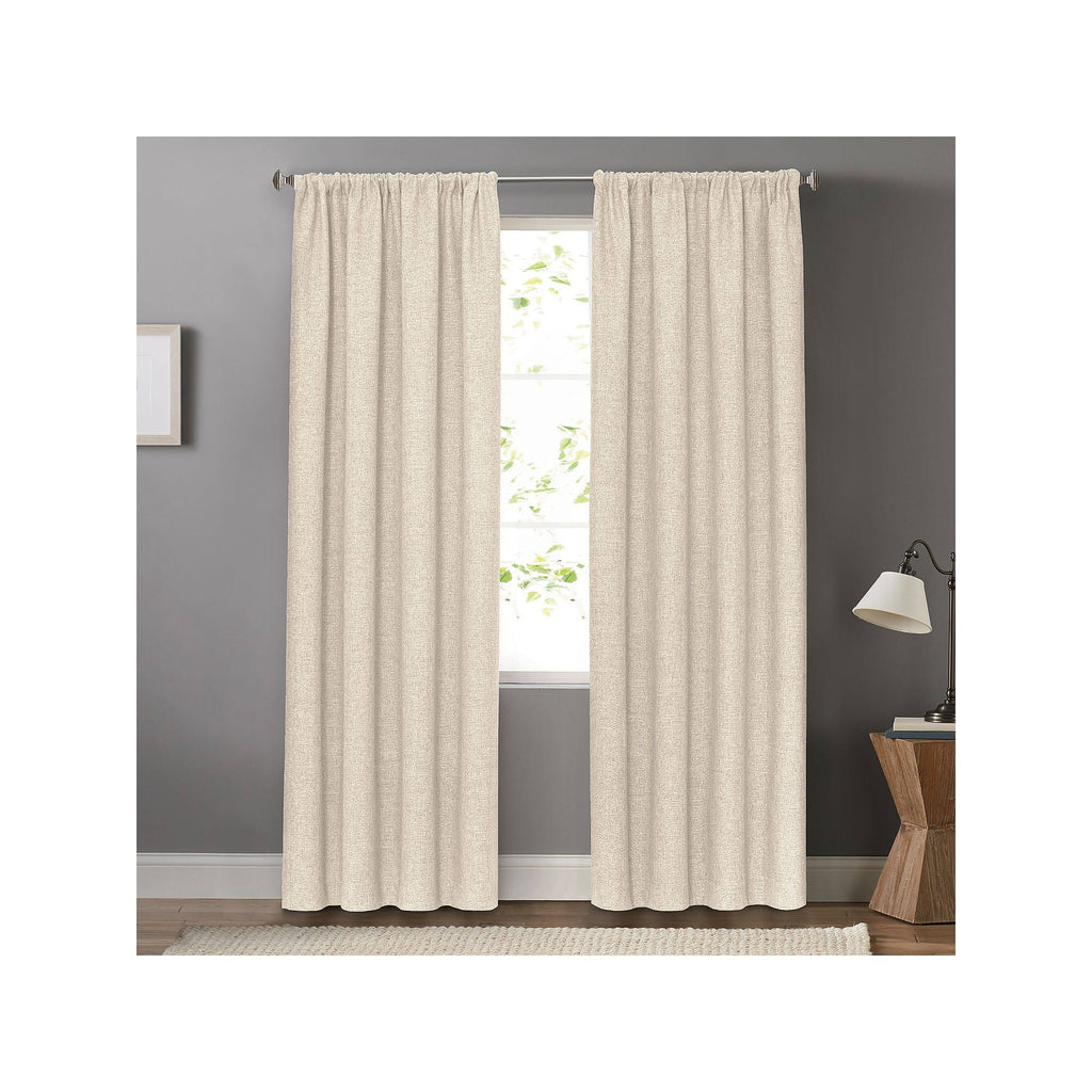 Beig/Green 50x84 Blackout Window Curtain W637