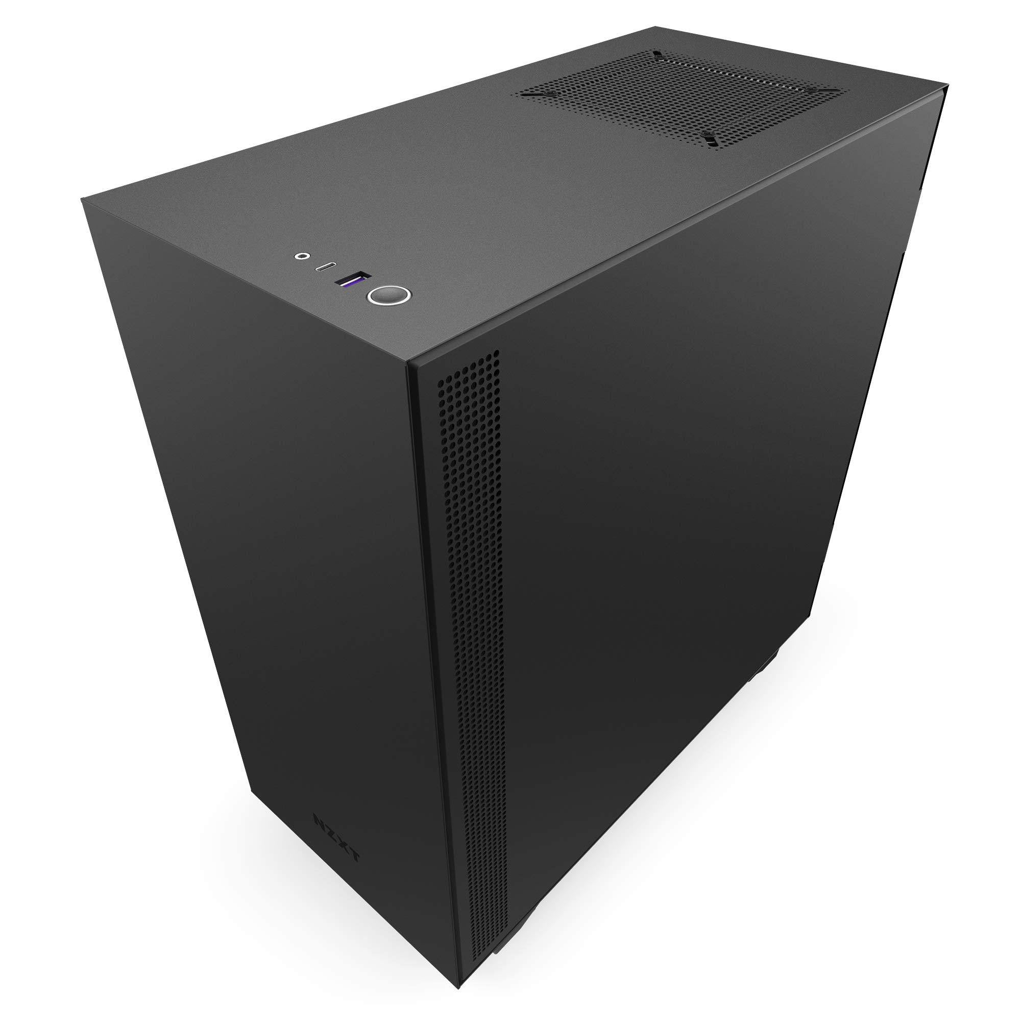 Matte Black Mid-Tower Case K50087