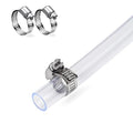 Clear Tubing With 2 Stainless Clamps X5884