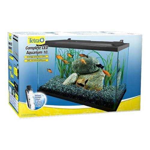10 Gallon Glass LED Aquarium Kit A80215