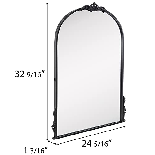 Gold Wall Arch Mirror with MDF Back L497