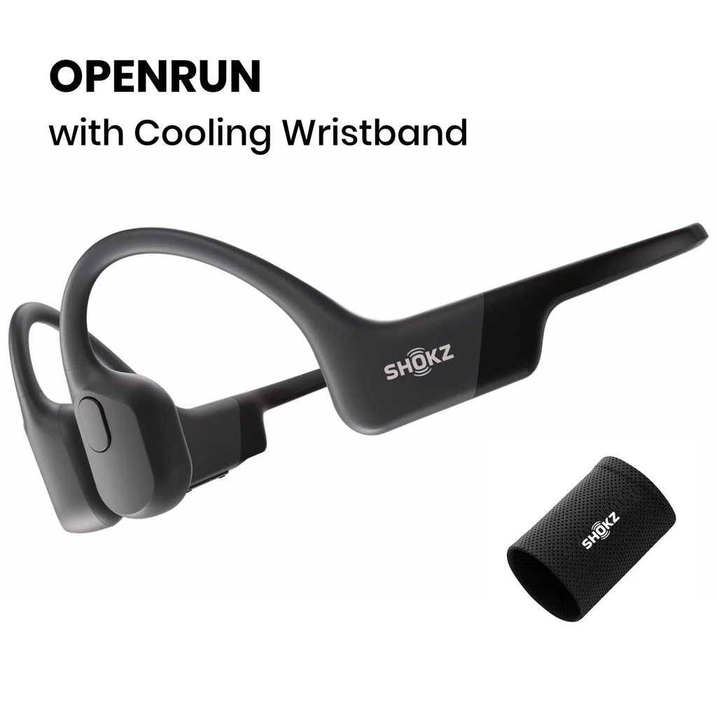 Black Bone Conduction Waterproof Bluetooth Headphones I15618