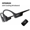 Black Bone Conduction Waterproof Bluetooth Headphones I15618