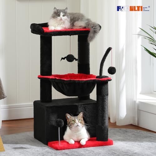 Natural Sisal Cat Tree with Cat Condo G124724