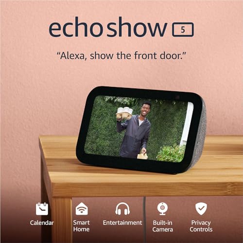Glacier White Amazon Echo Show 5 Smart Display P129642