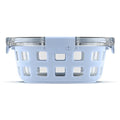 Glass Food Storage Container with Silicone Sleeve and Airtight BPA-Free Plastic Lid I782178