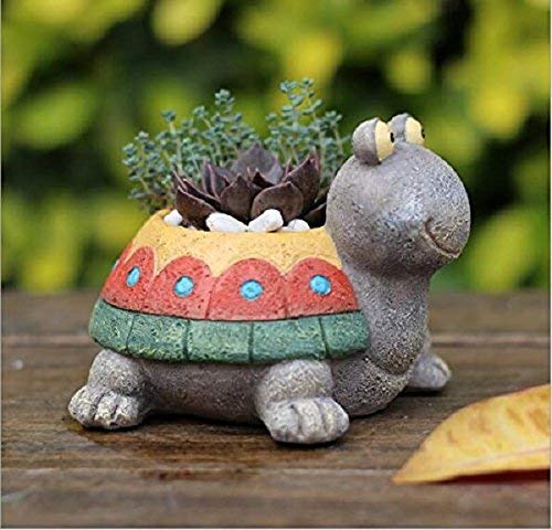 Turtle Resin Succulent Planter D645766
