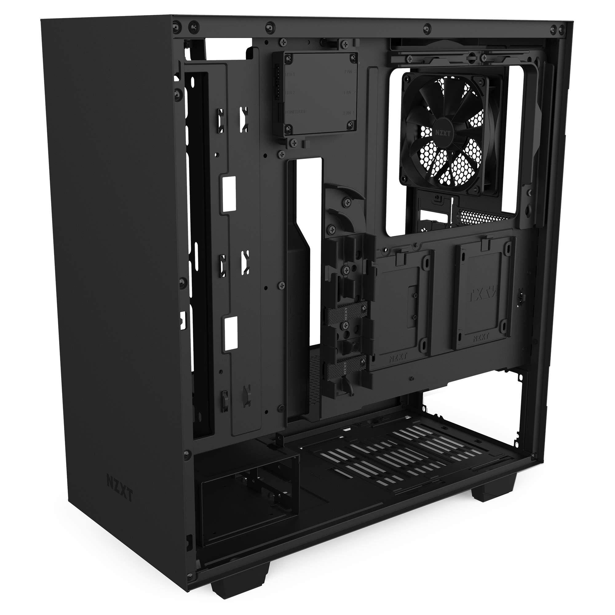 Matte Black Mid-Tower Case K50087