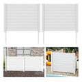 48" W X 48" H Vinyl Privacy Screen Fence 2 Panels C528866