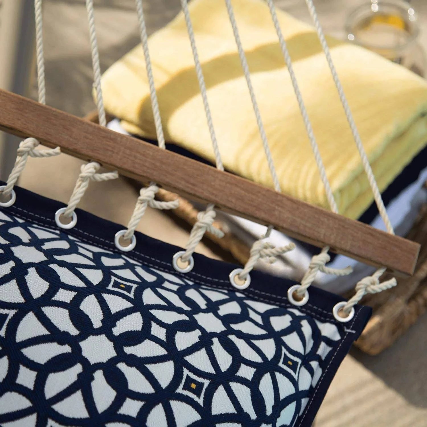 Indigo Tufted Hammock W70017