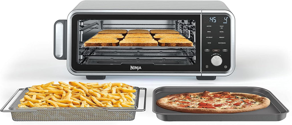Silver 8-in-1 Air Fry Countertop Oven with Air Fry Basket V8576