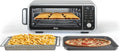 Silver 8-in-1 Air Fry Countertop Oven with Air Fry Basket V8576